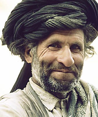 Afghanistan. Near Ghazni. Kuchi nomad.