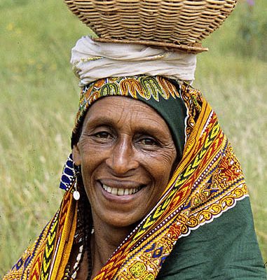 Cameroon. Bamenda Grasslands. Bororo (Fulani woman).