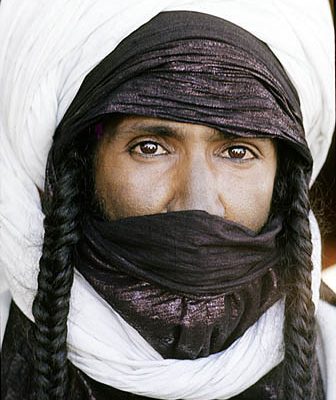 Niger Republic. Sahel. Noble Iullimiden Tuareg nomad.